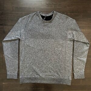 Lululemon Engineered Warmth Long Sleeve Crew Shirt Gray Mens XL